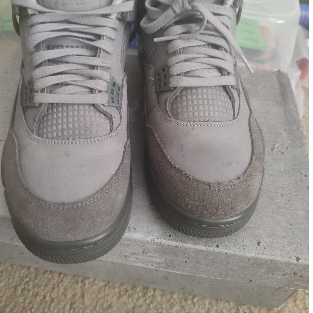 Nike Air Jordan 4 Retro SE Paris Olympics Wet Cement Grey FQ7928-001 Mens Sz 11